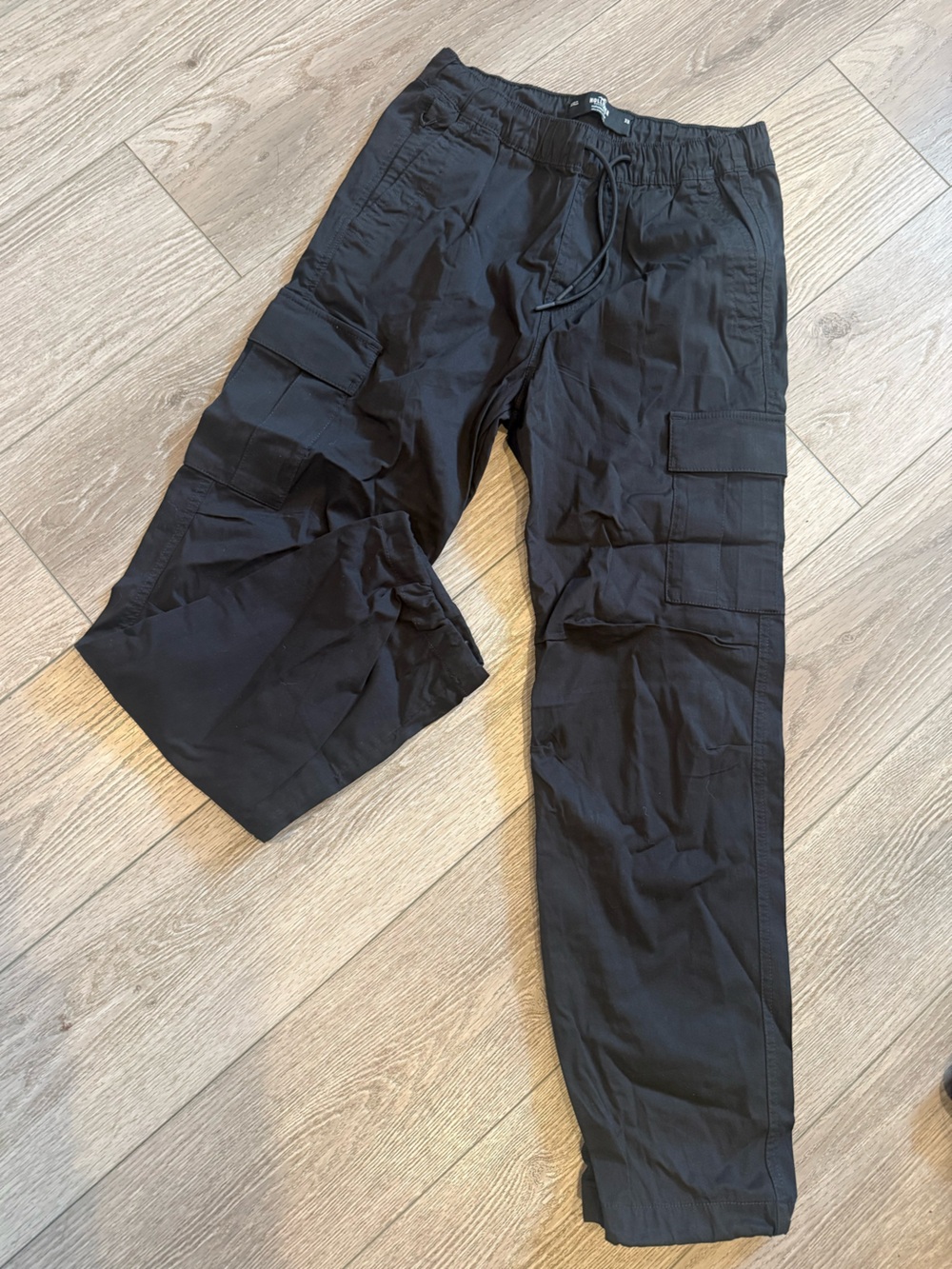 Women’s Hollister Black Cargo parachute, pants Casual XS